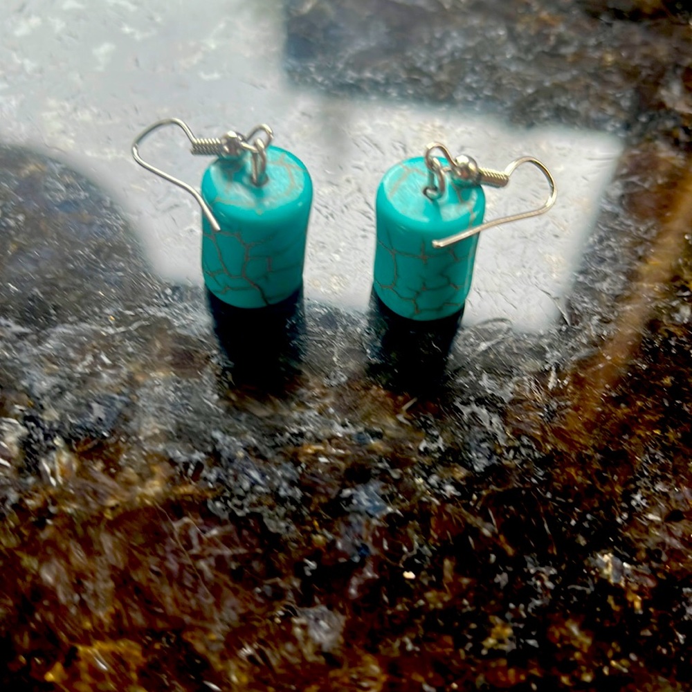Turquoise earrings beautiful